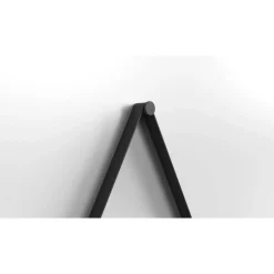 Spiegel 'Silver Coiffeur' schwarz Ø 50 cm