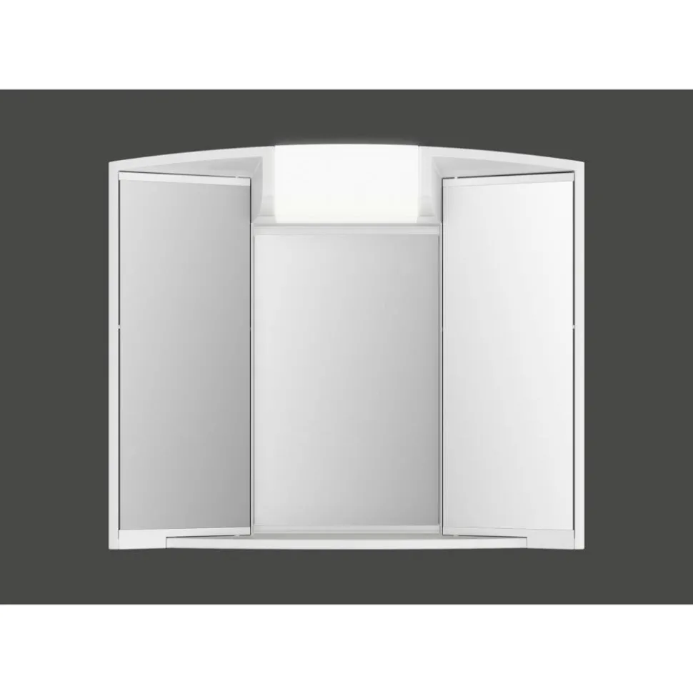 Spiegelschrank 'Angy' weiß Hochglanz 59 x 50 x 15 cm