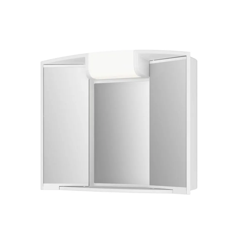 Spiegelschrank 'Angy' weiß Hochglanz 59 x 50 x 15 cm