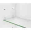 Spiegelschrank 'Barit' weiß Hochglanz 60 x 69 x 20,9 cm
