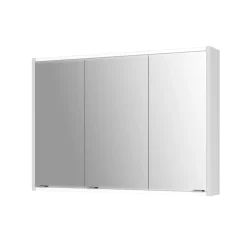 Spiegelschrank 'Batu' weiß Hochglanz 100 x 71,4 x 15,2 cm