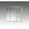 Spiegelschrank 'Doro' aluminiumfarben matt 67,4 x 60 x 22 cm