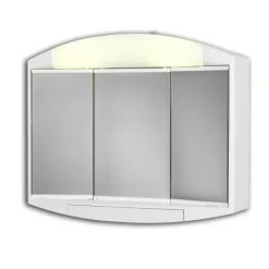 Spiegelschrank 'Elda' weiß Hochglanz 59 x 49 x 15,5 cm