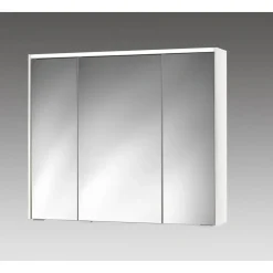Spiegelschrank 'KHX' weiß Hochglanz 90,4 x 74 x 14,2 cm