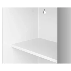 Spiegelschrank 'Lymo' weiß Hochglanz 58 x 49,5 x 14,5 cm
