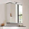 Spiegelschrank 'TE-A' weiß 60,2 x 71,3 x 20 cm