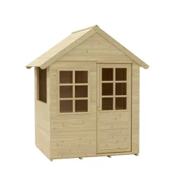 Spielhaus 'Holla' naturfarben 97,5 x 121 x 140 cm