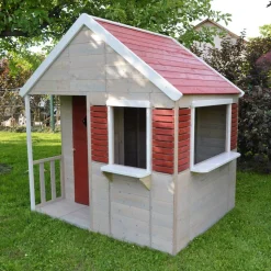 Spielhaus 'Krokodil' Natur Kiefernholz 155 x 120 x 168 cm