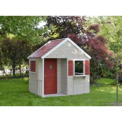 Spielhaus 'Krokodil' Natur Kiefernholz 155 x 120 x 168 cm