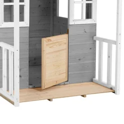 Spielhaus 'Valli' grau/weiß 137 x 121 x 140 cm