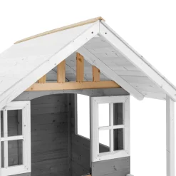 Spielhaus 'Valli' grau/weiß 137 x 121 x 140 cm