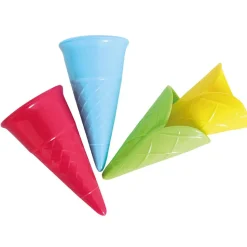 Spielzeug-Set 'Gelateria' 4-teilig im Netz rot/grün/blau/gelb