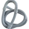 Spiral-Ablaufschlauch mit Bogen 200 cm, für Wasch- und Spülmaschine