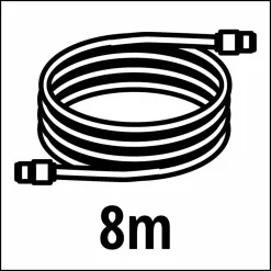 Spiralschlauch Ø 6 mm 8 m für Kompressoren