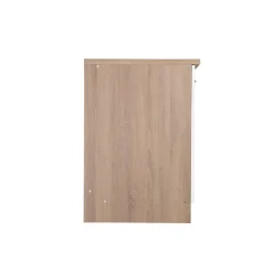 Spülenunterschrank 'Merle' weiß/eichefarben 100 x 84,8 x 60 cm