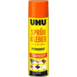 Sprühkleber 'transparent+permanent' 500 ml
