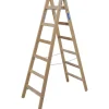 Sprossenstehleiter 'Stabilo' Holz 2 x 6 Stufen