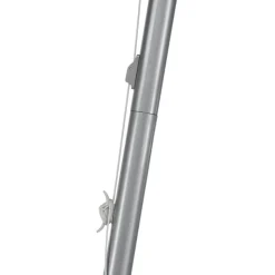 Stahlmast silberfarben für Sonnensegel Ø 240 cm
