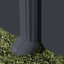 Stahlwandpool-Set 'Anthracite' Ø 460 × 132 cm