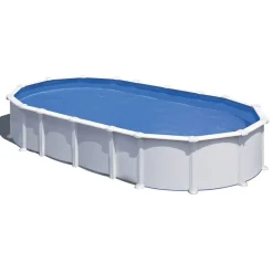 Stahlwandpool-Set 'Haiti' 730 x 375 x 132 cm mit Sicherheitsleiter und Sandfilteranlage