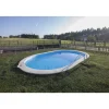 Stahlwandpool-Set 'Sumatra' 600 x 320 x 120 cm mit Trittleiter und Sandfilteranlage