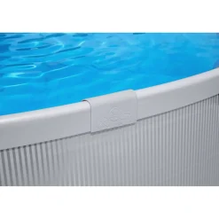 Stahlwandpool-Set 'Tanx™' grau mit Filterpumpe Ø 305 x 61 cm