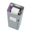 Stand WC-Garnitur 'Imon' 6-in-1 matt grau mit Ablage