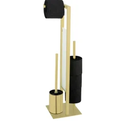 Stand WC-Garnitur 'Rivalta' 3-in-1 goldfarben