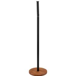 Stand Toilettenpapierhalter 'Serro' 2-in-1 Bambus/Edelstahl