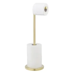 Stand Toilettenpapierhalter goldfarben für 5 Rollen