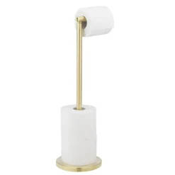 Stand Toilettenpapierhalter goldfarben für 5 Rollen
