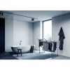 Standtrockner 'Pegasus 180 Solid Black' 66 x 157 cm schwarz