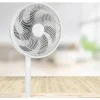 Standventilator weiß Ø 35 x 66 cm