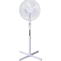 Standventilator weiß oszillierend Ø 43 x 110-125 cm