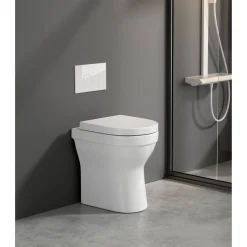 Stand-WC 'Cozy' inklusive WC-Sitz, spülrandlos