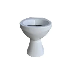 Stand-WC kurz weiß