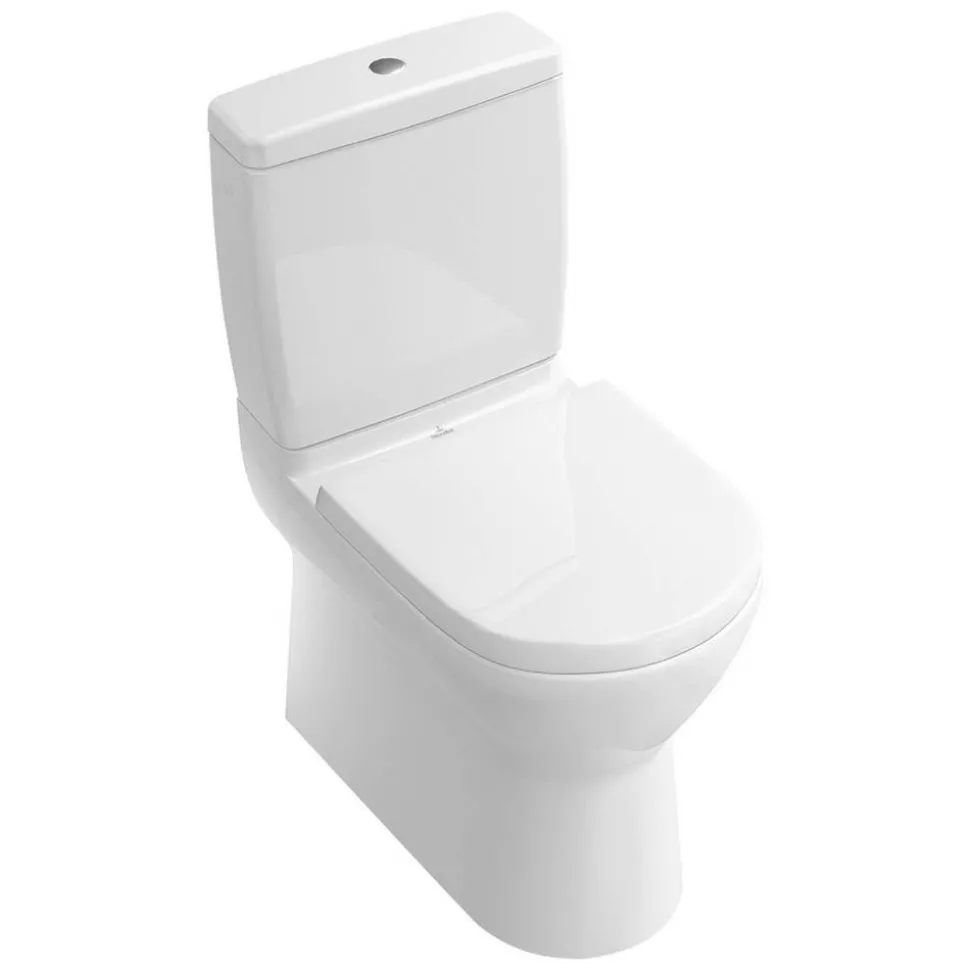 Stand-WC mit Spülrand 'O.Novo' weiß