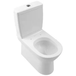 Stand-WC mit Spülrand 'O.Novo' weiß