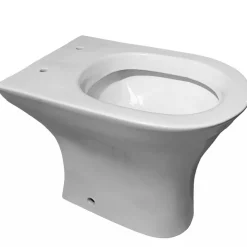 Stand-WC mit Spülrand 'Rekia' weiß