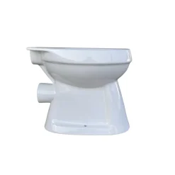 Stand-WC spülrandlos 'DNP' inklusive WC-Sitz weiß