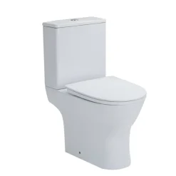 Stand-WC spülrandlos 'Paros' inklusive WC-Sitz