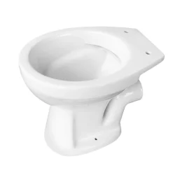 Stand-WC spülrandlos weiß