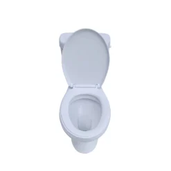 Stand-WC-Set mit Spülrand 'DNP' inklusive WC-Sitz und Spülkasten weiß