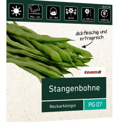 Stangenbohne 'Neckarkönigin'