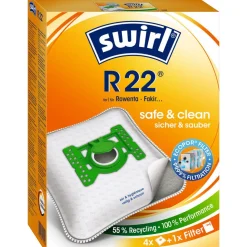 Staubsaugerbeutel 'R22' mit Filter 4 Stück
