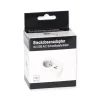 Steckdosenadapter weiß mit 2 USB-Ports