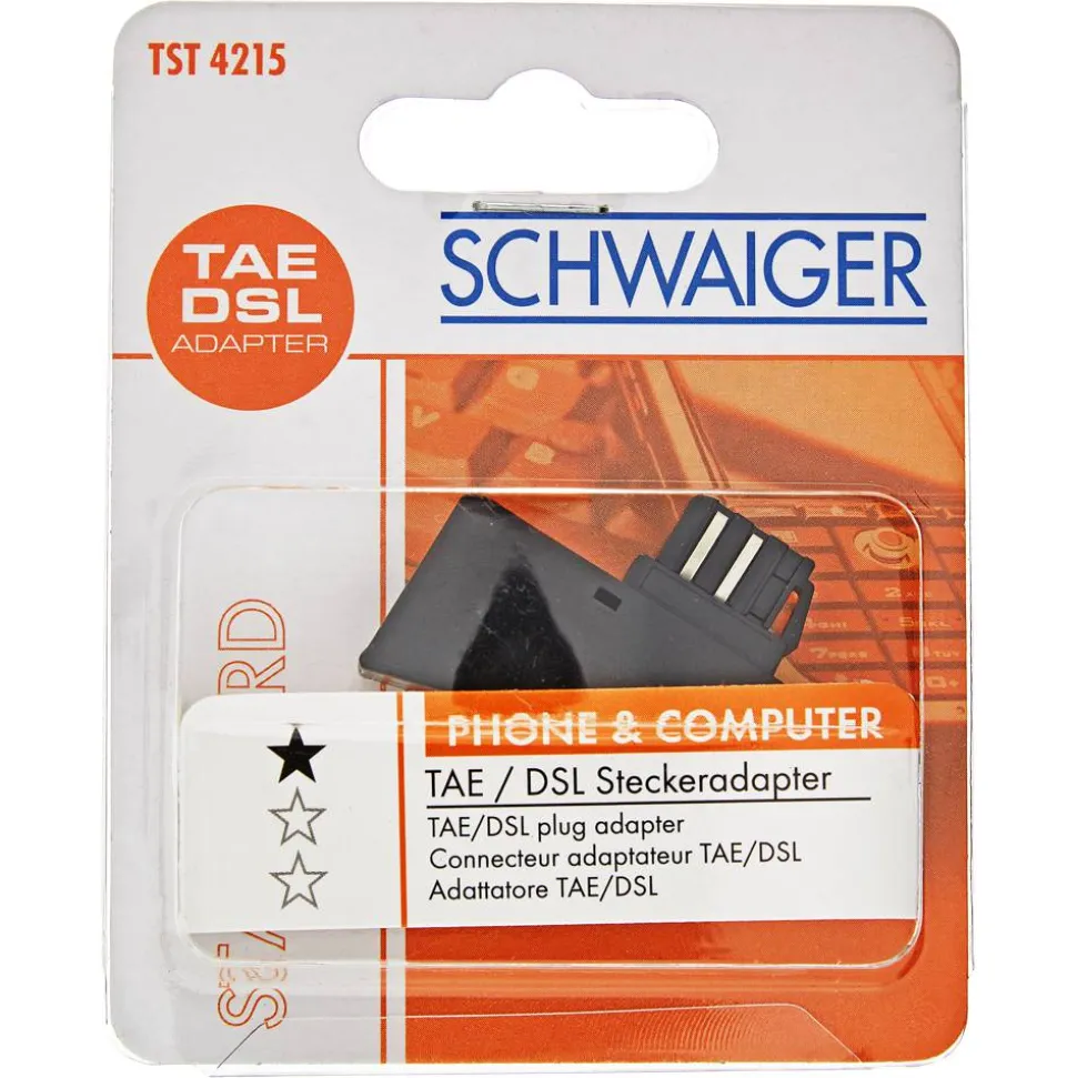 Steckeradapter TAE/DSL TST 4215 Standard
