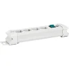 Steckerleiste 'Premium Line' grau 4-fach