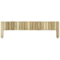 Steckzaun Kiefernholz 101 x 15/30 cm