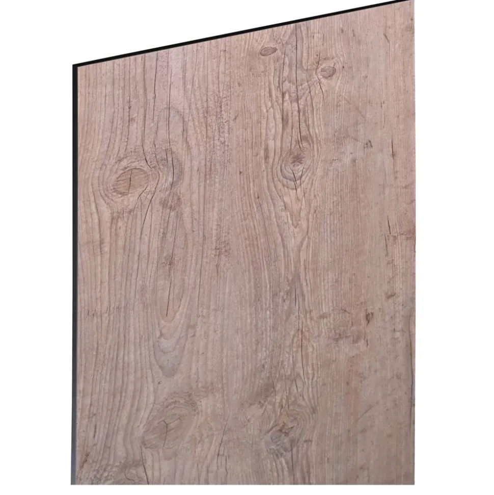 Steckzaun 'Premo' Einzelprofil Holzoptik 45 x 180 cm